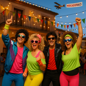 Looks ochenteros para verbenas y fiestas de pueblo 2025