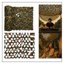Tela de camuflaje verde para decoración de fiestas temáticas y eventos estilo militar