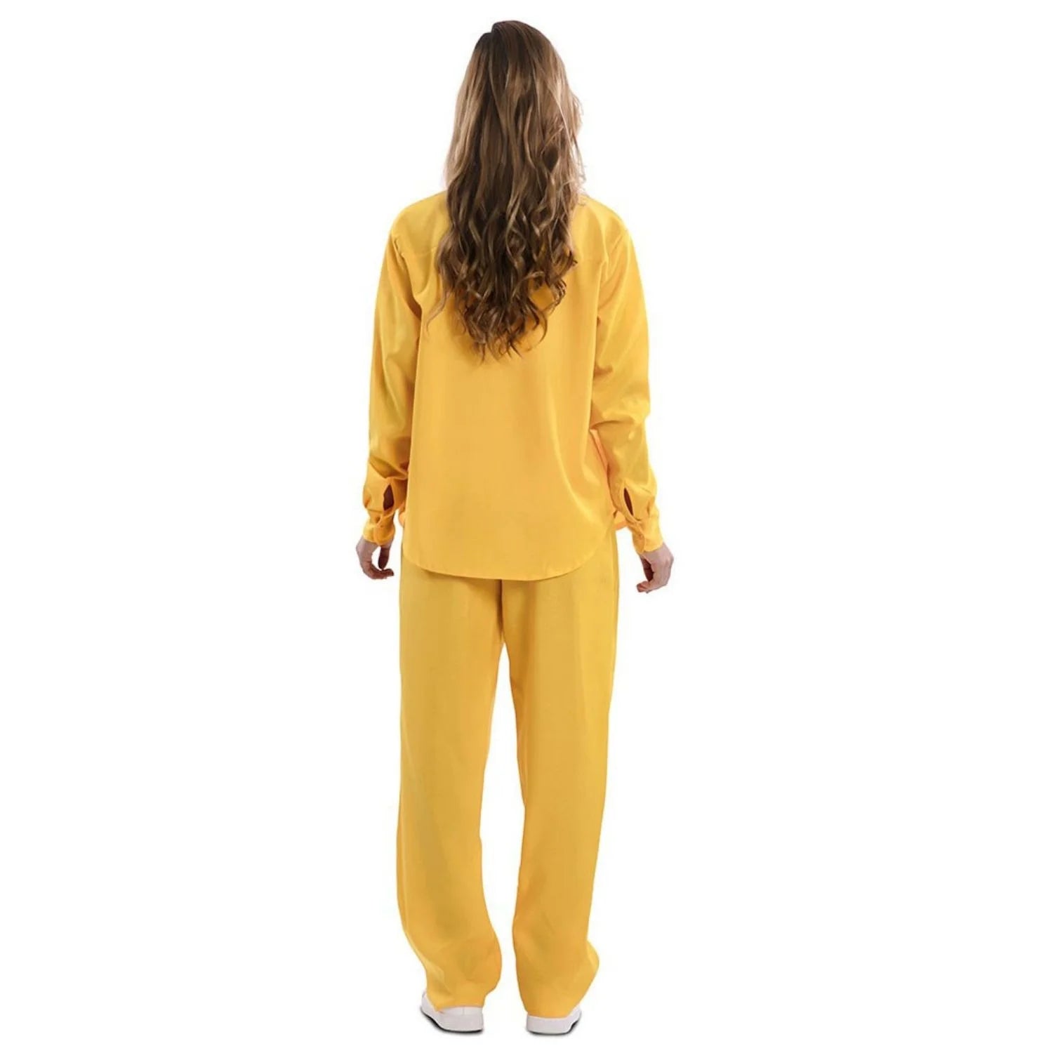 Disfraz Presa Amarillo adulto