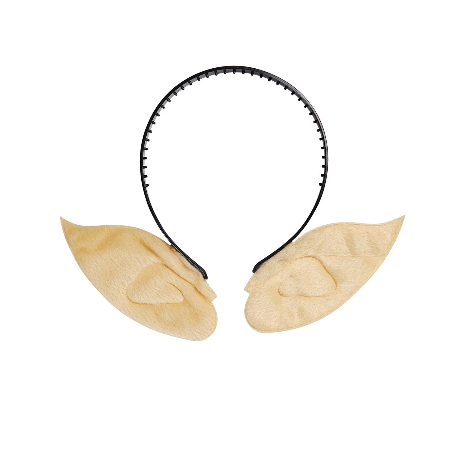 Diadema con orejas de elfo o duende para completar disfraces de fantasía y personajes mágicos