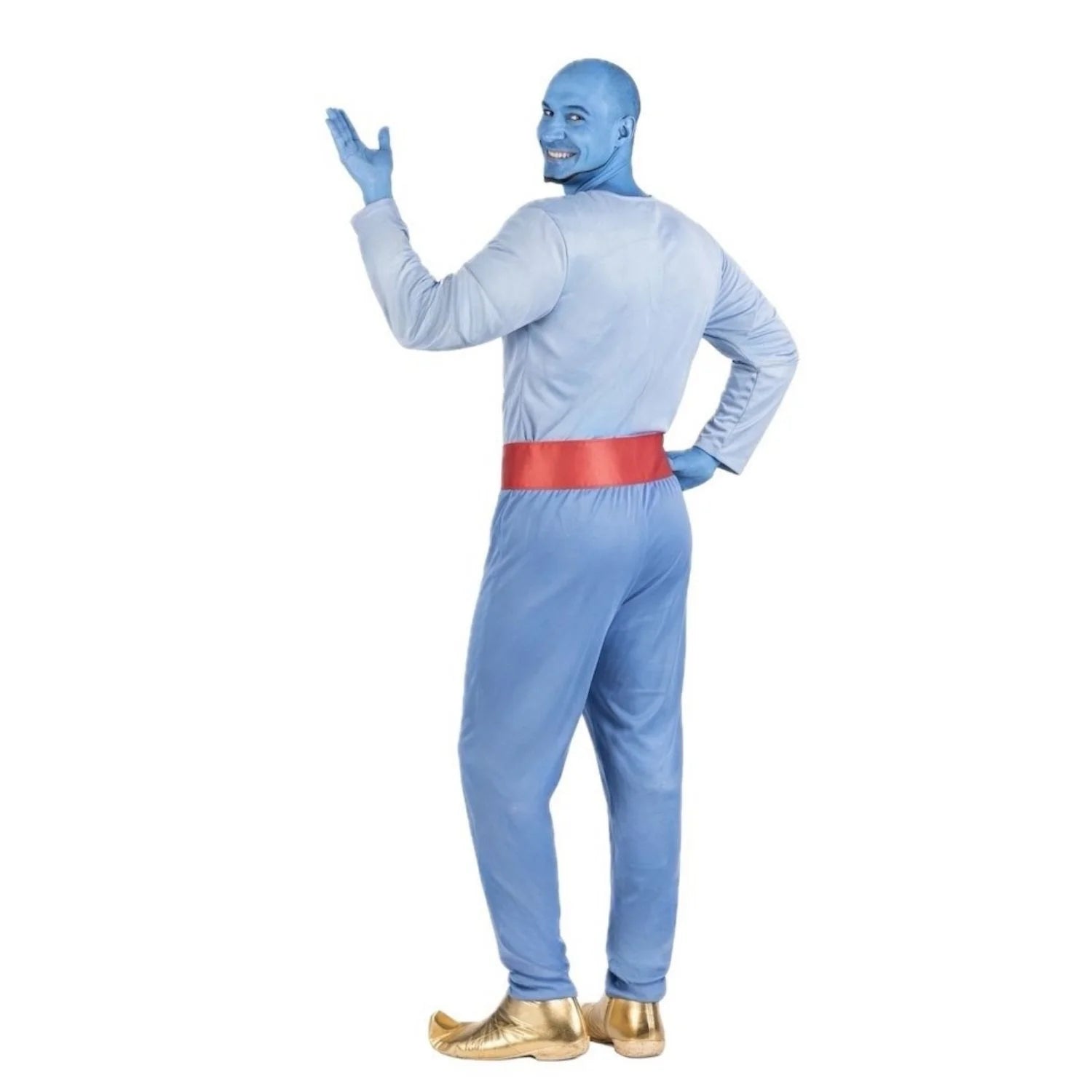 Disfraz Genio Azul adulto