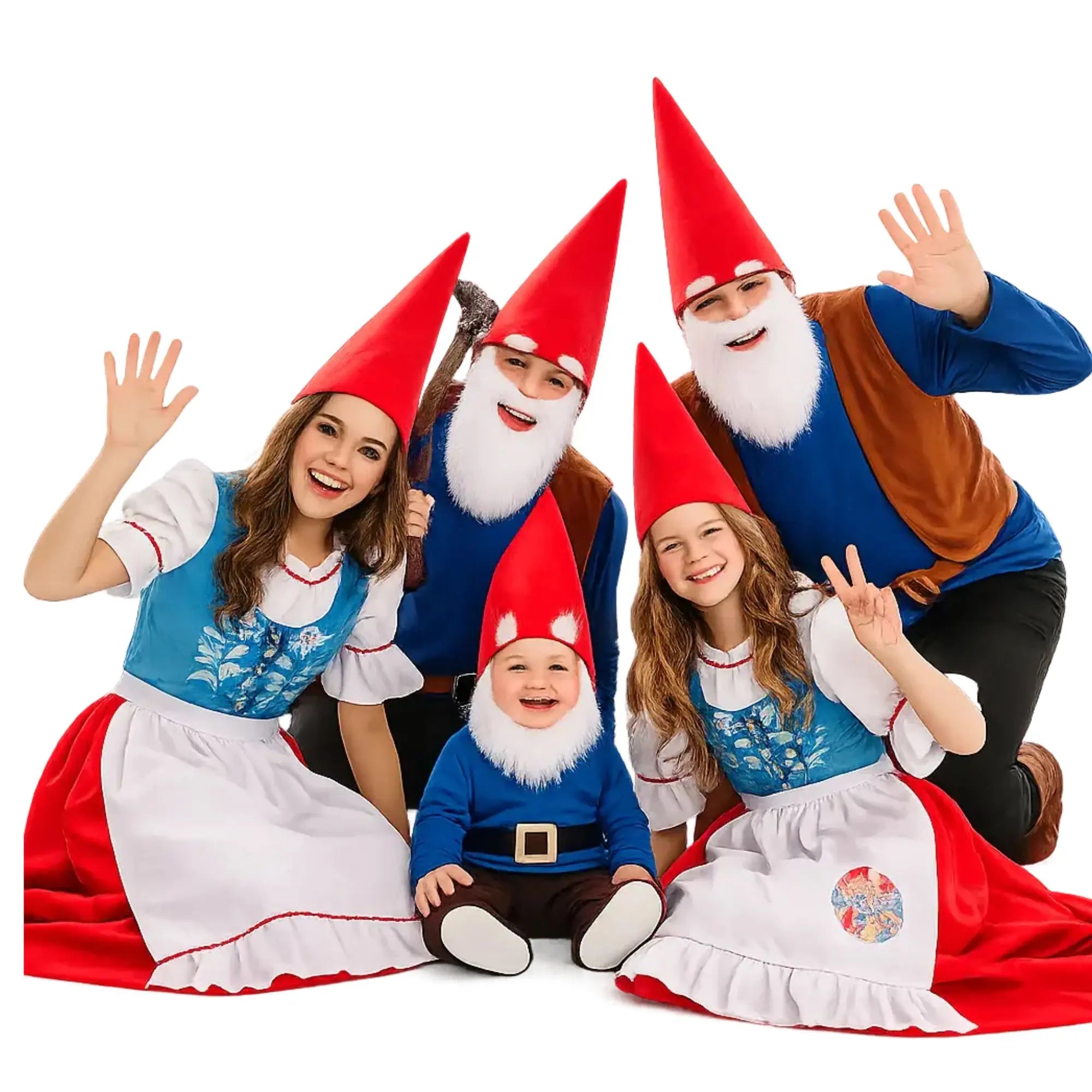 disfraces originales y divertidos de gnomos para ir en grupo