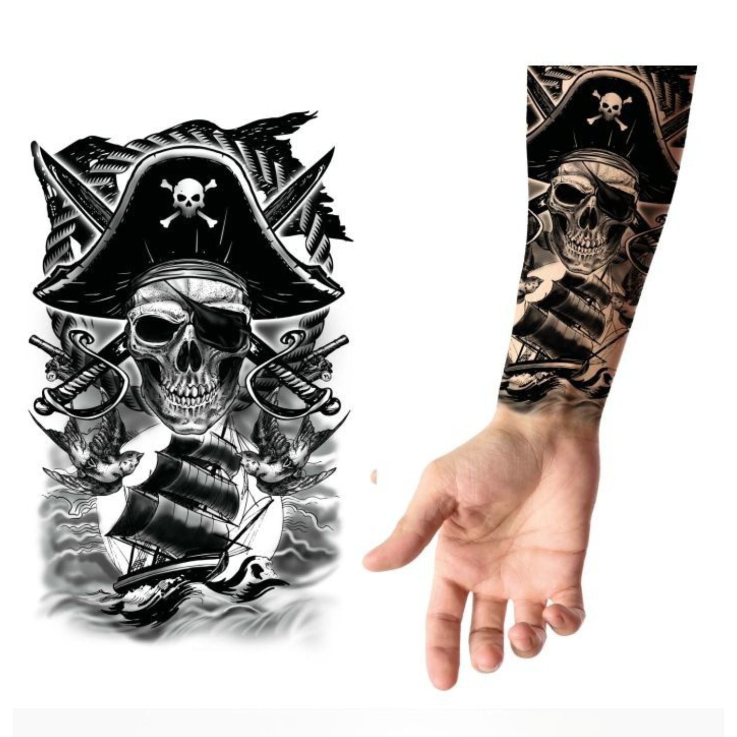 Tatuaje Pirata Tienda de disfraces online - Mercadisfraces