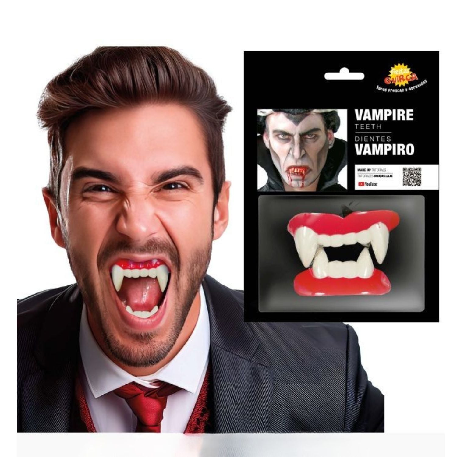 Dientes de Vampiro Tienda de disfraces online - Mercadisfraces