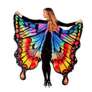 alas arcoíris grandes complemento para look de fantasía o festival en Carnaval y fiestas temáticas