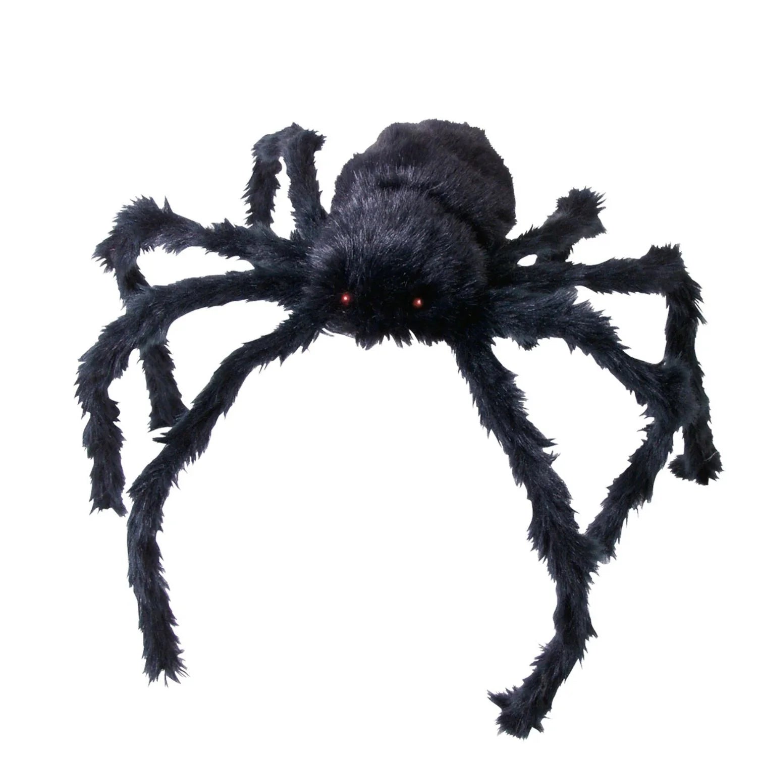 araña gigante peluda de terror para decoración halloween realista