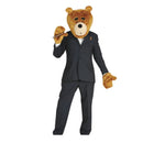 Cabeza y manos oso accesorio animal para completar look salvaje en fiestas temáticas