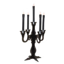 Candelabro Halloween 33x42 cm accesorio decoración terror para ambientación oscura en fiestas temáticas
