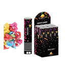 cañon de confeti 60 cm aire comprimido complemento para fiestas y celebraciones con efecto espectacular