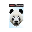 careta panda de cartón para disfraz infantil de animal en fiestas temáticas