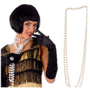 Collar de perlas Mardi Gras para completar disfraces festivos y carnavalescos
