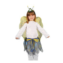 conjunto infantil de mariposa con alas diadema y falda para look de fantasía en fiestas y eventos infantiles