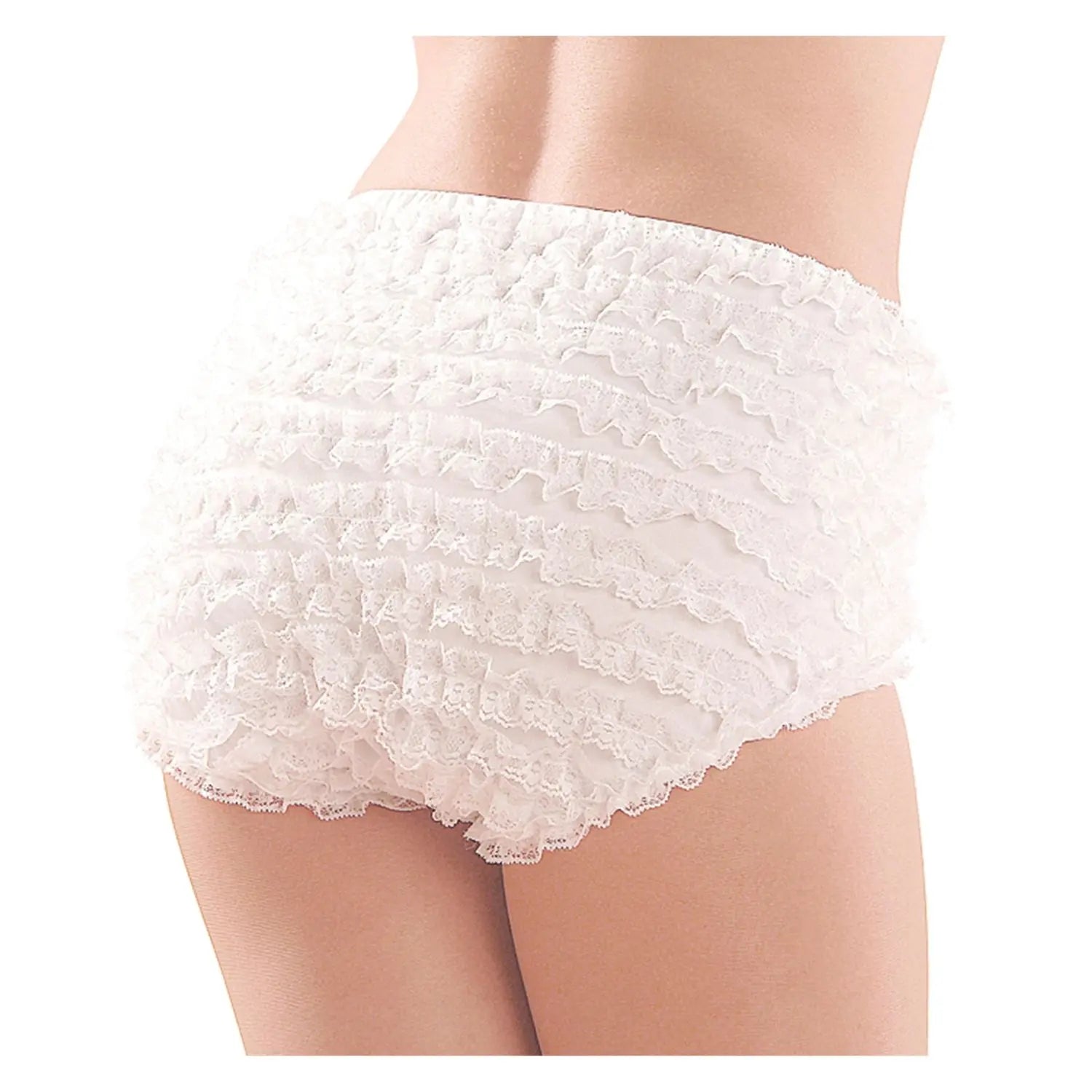 Culotte blanco para adulto decorado