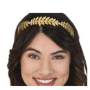 diadema romana metálica complemento para look histórico en Carnaval o fiestas temáticas