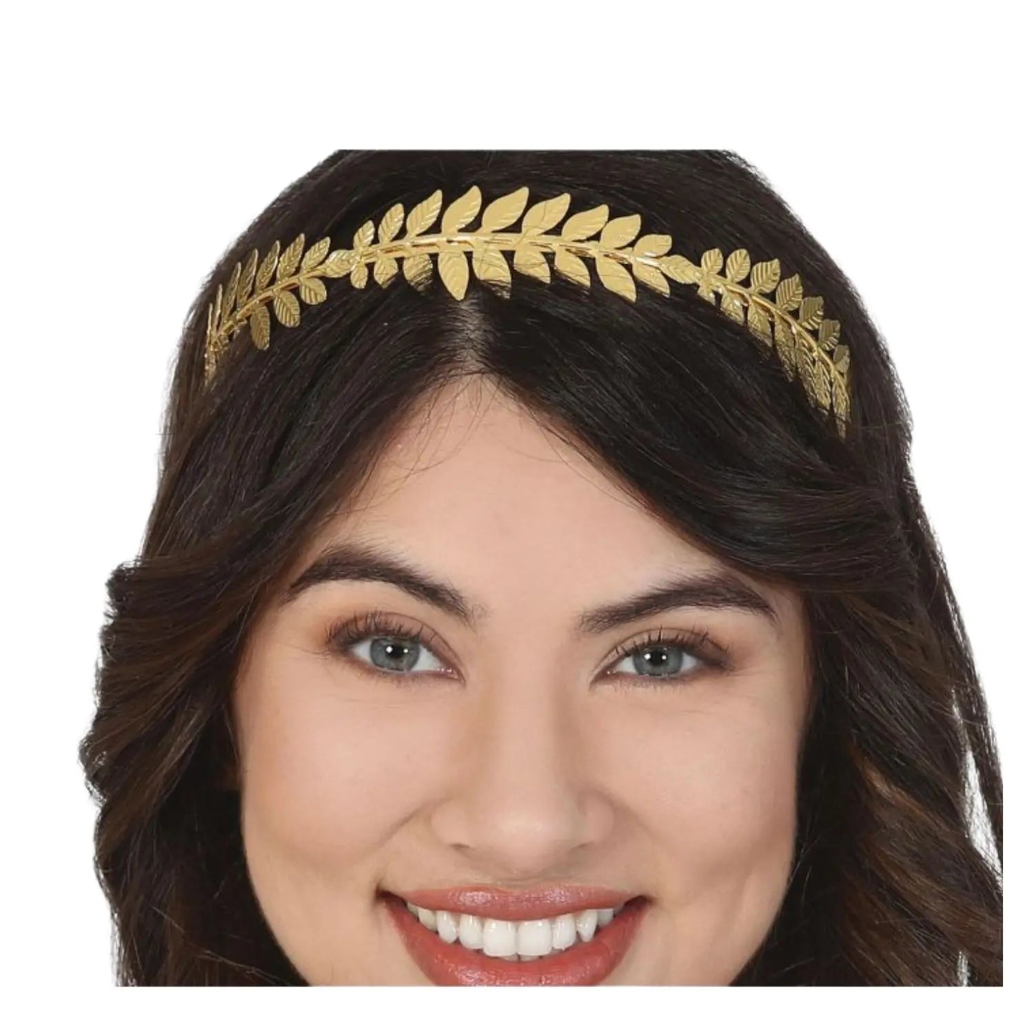 diadema romana metálica complemento para look histórico en Carnaval o fiestas temáticas
