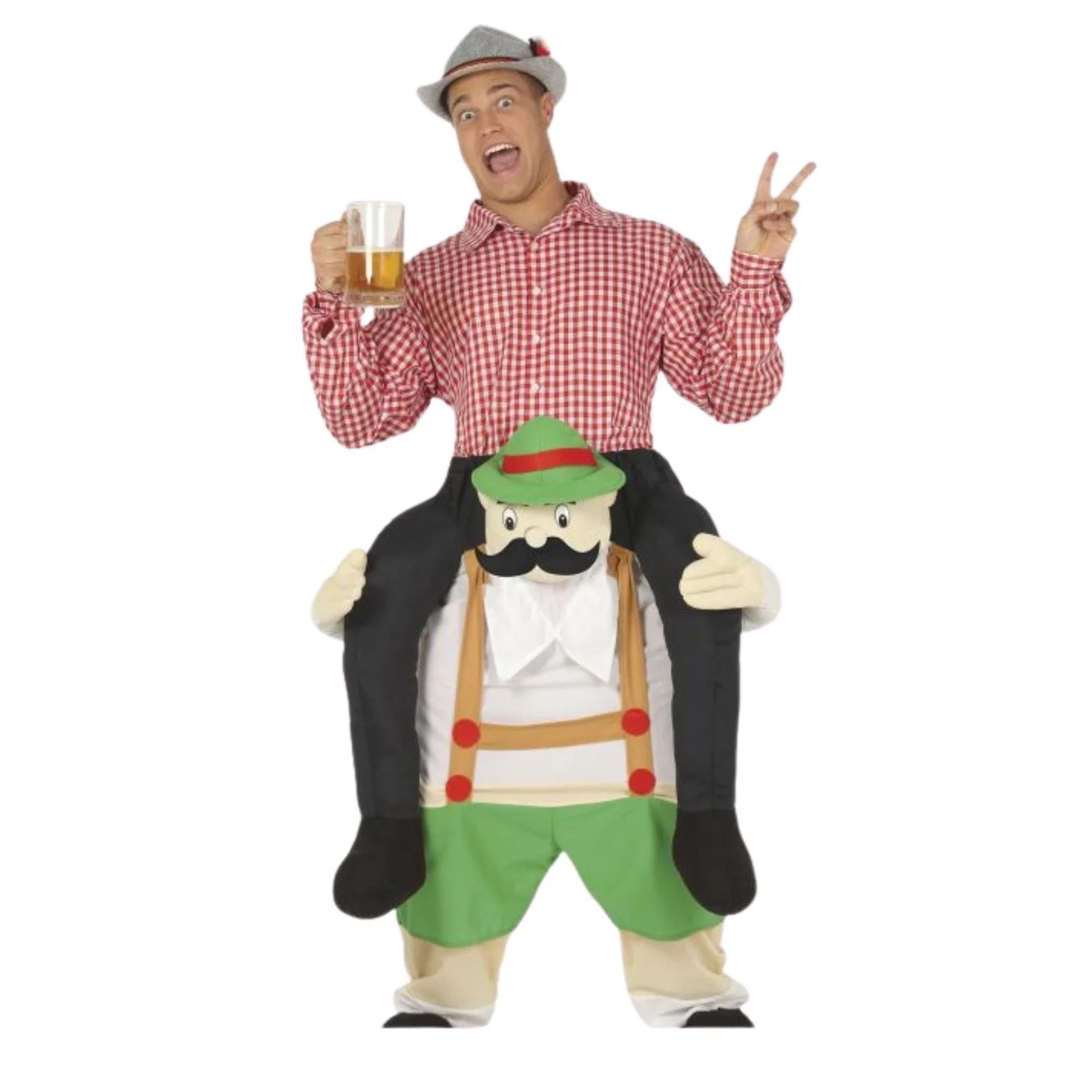 Disfraz a hombros de tirolés adulto para Carnaval y Oktoberfest