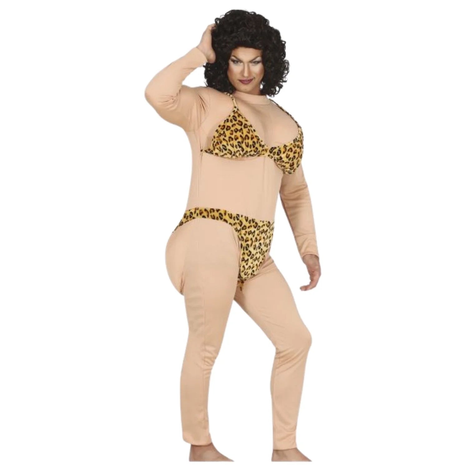 Disfraz Bikini Man para adulto con mono divertido
