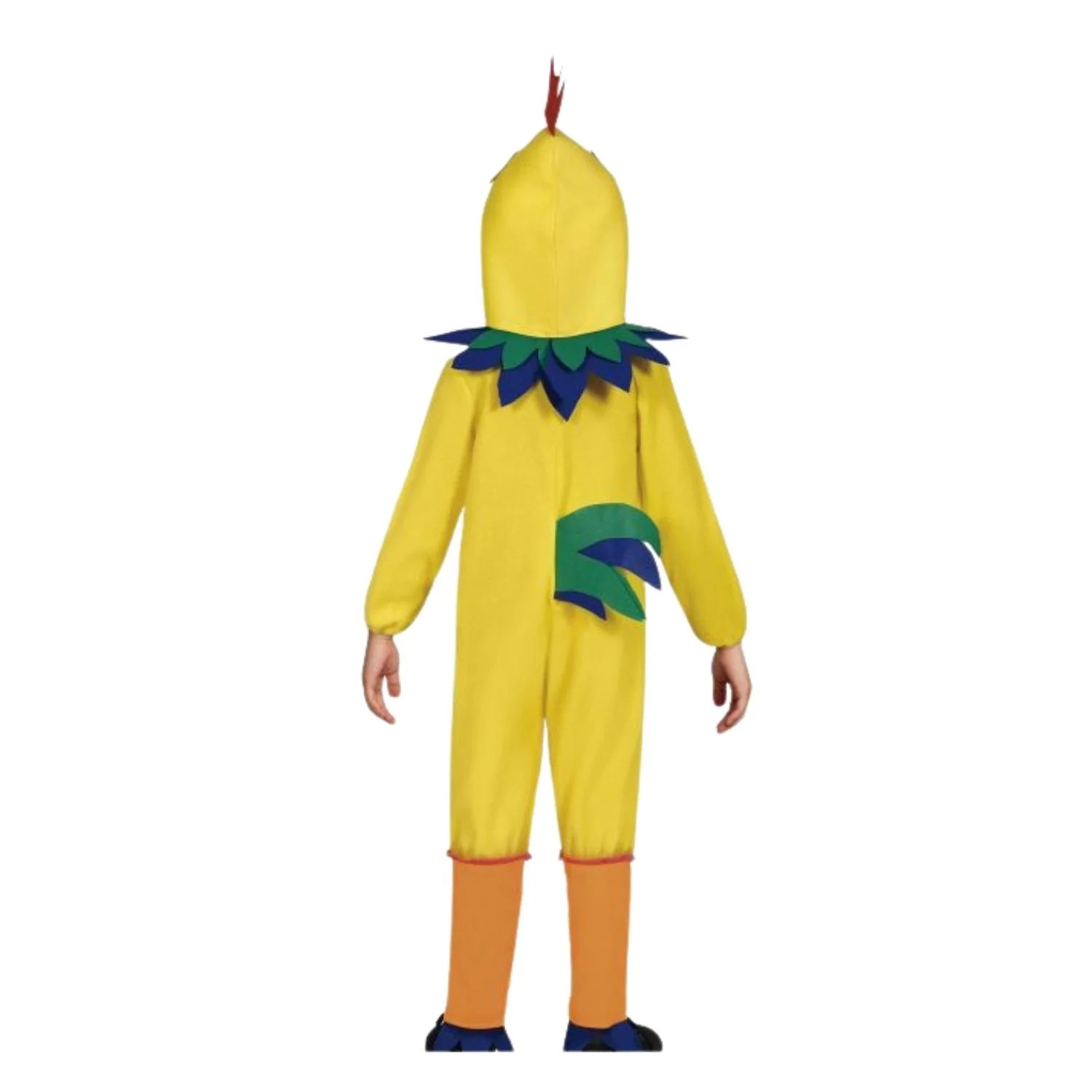 Niño con disfraz de gallo infantil para fiesta escolar