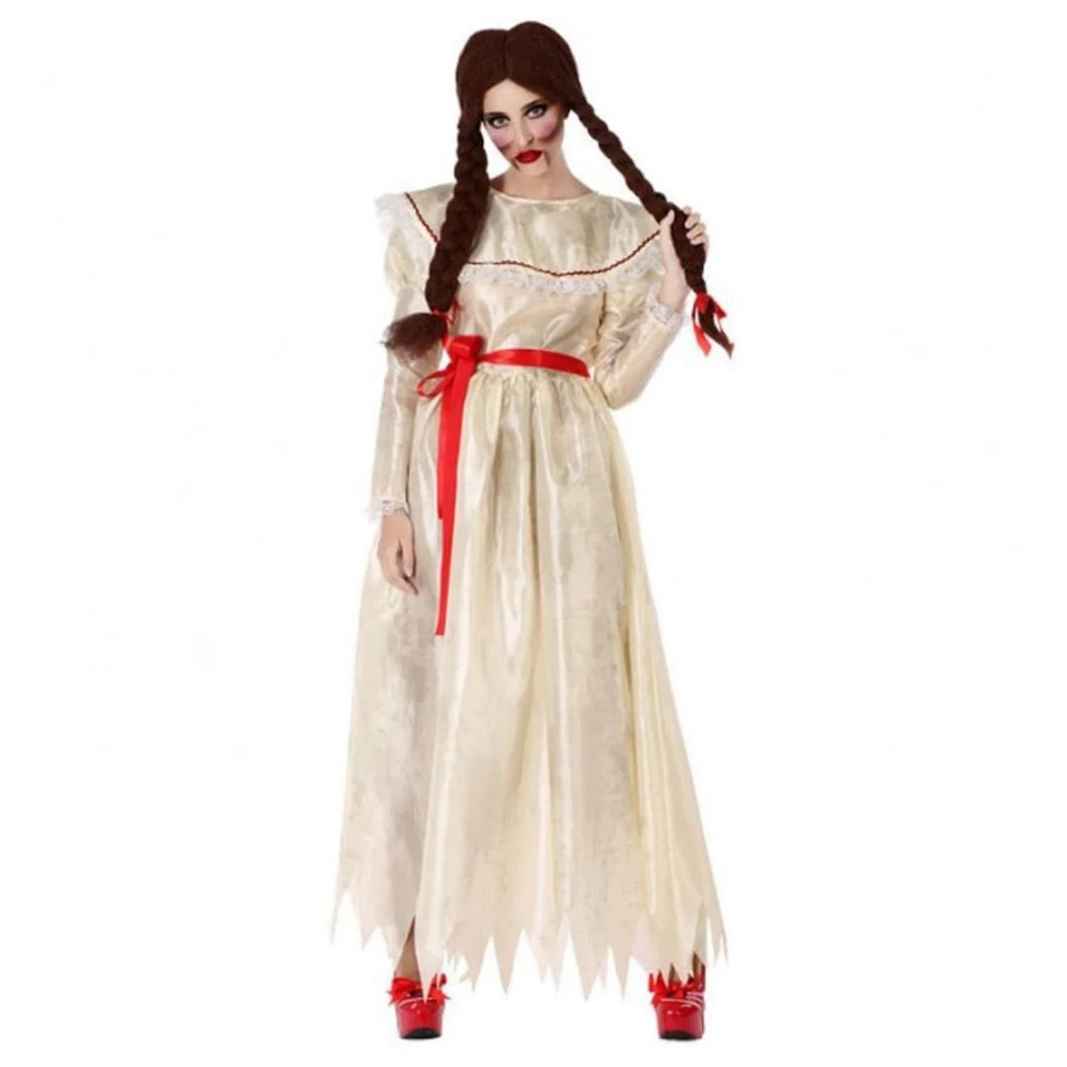 Disfraz de Muñeca Zombie para Adulto con vestido terrorífico
