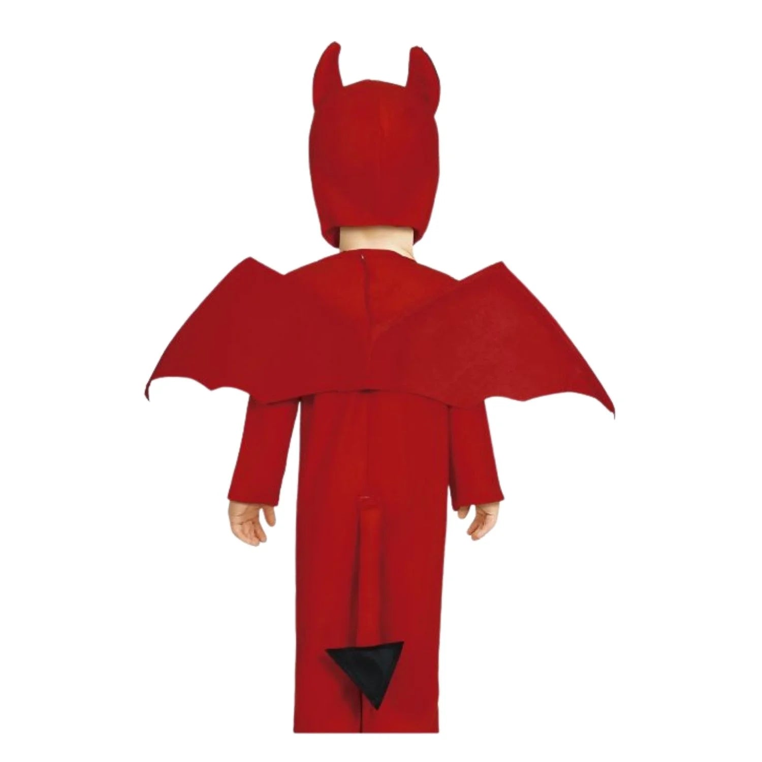 Niño con disfraz de diablo infantil completo para Carnaval