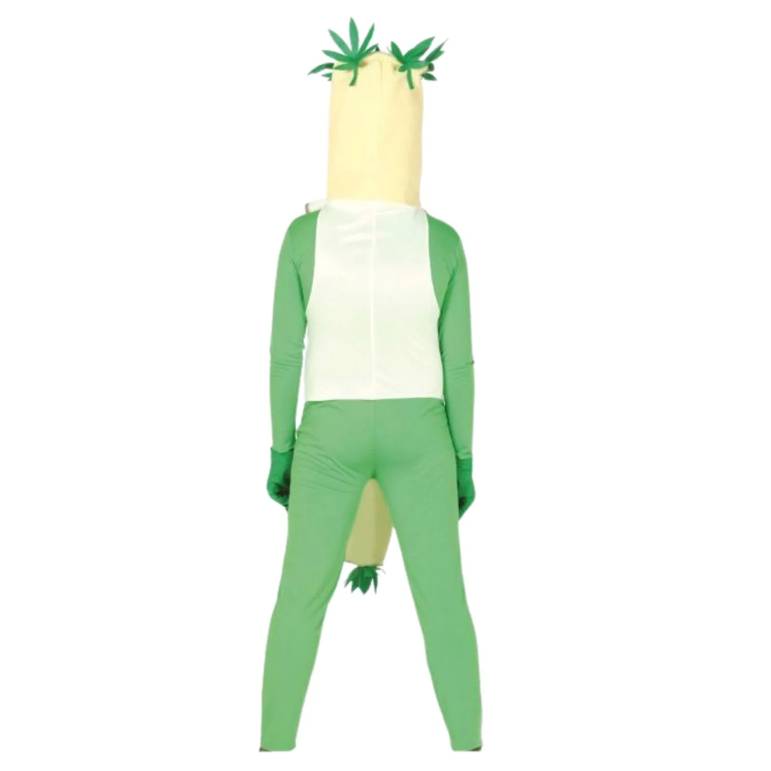 Adulto con disfraz porro original para despedidas y Carnaval