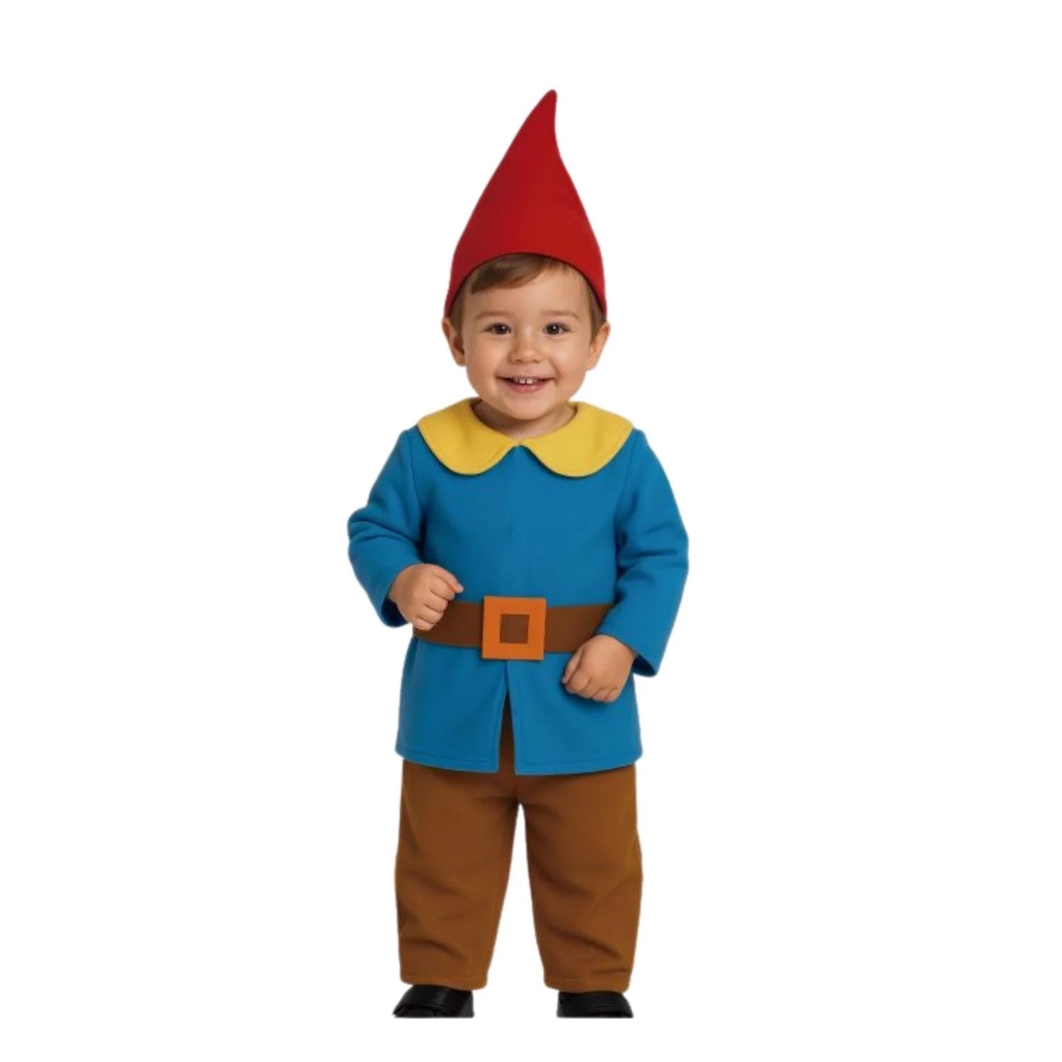 Disfraz de enanito bebé con gorro y pantalón para Carnaval