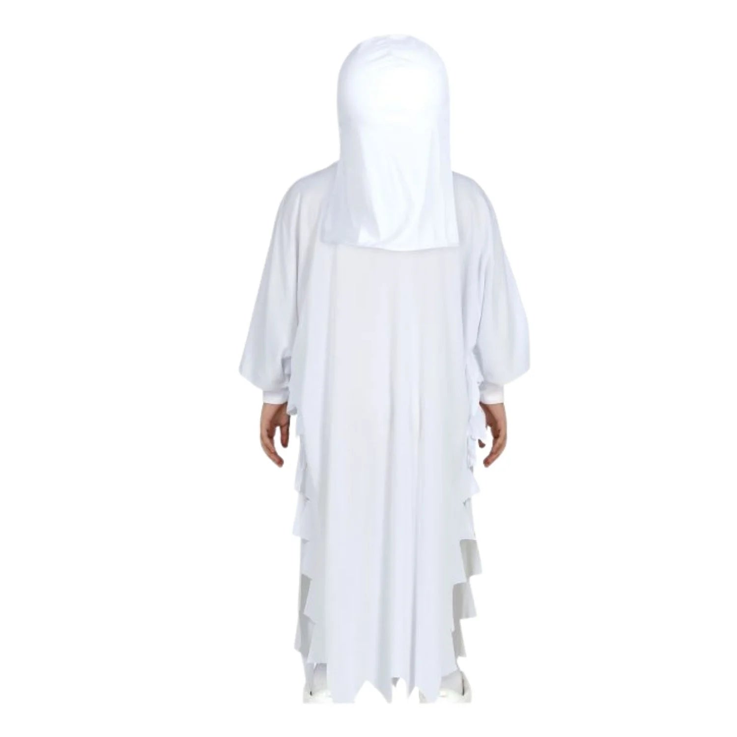 Niño con disfraz de fantasma infantil clásico para Halloween