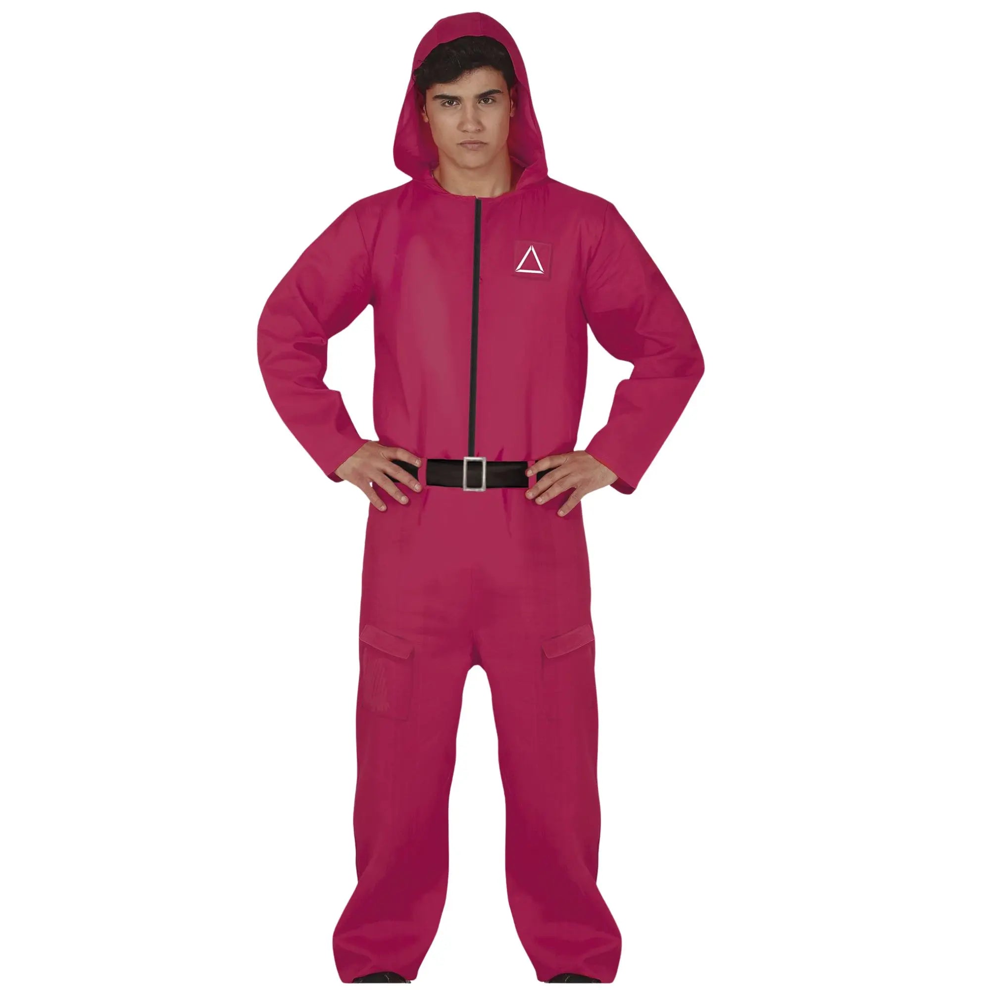 Disfraz gamer adulto con mono y capucha para Carnaval y fiestas temáticas