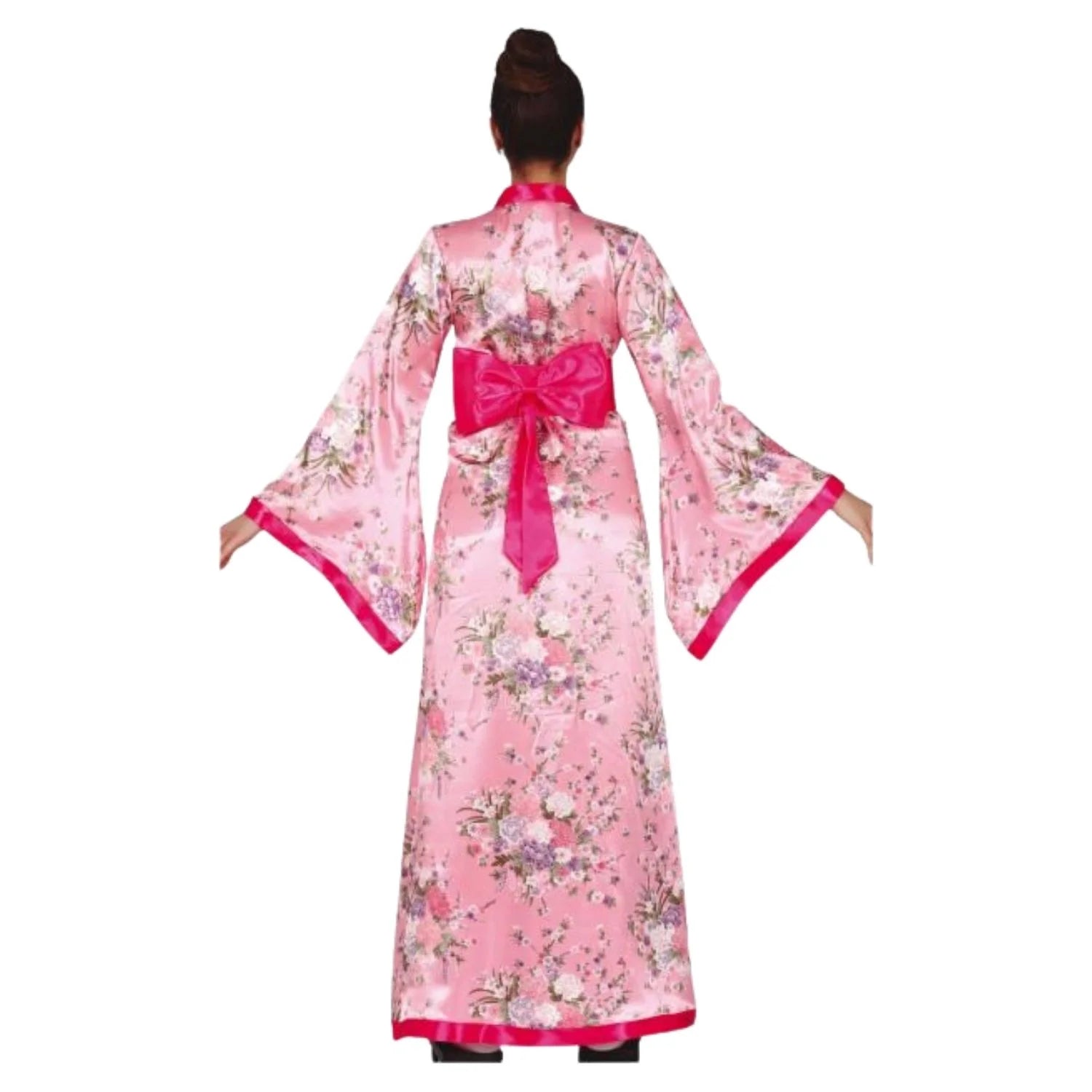 Mujer con disfraz kimono geisha adulta para Carnaval