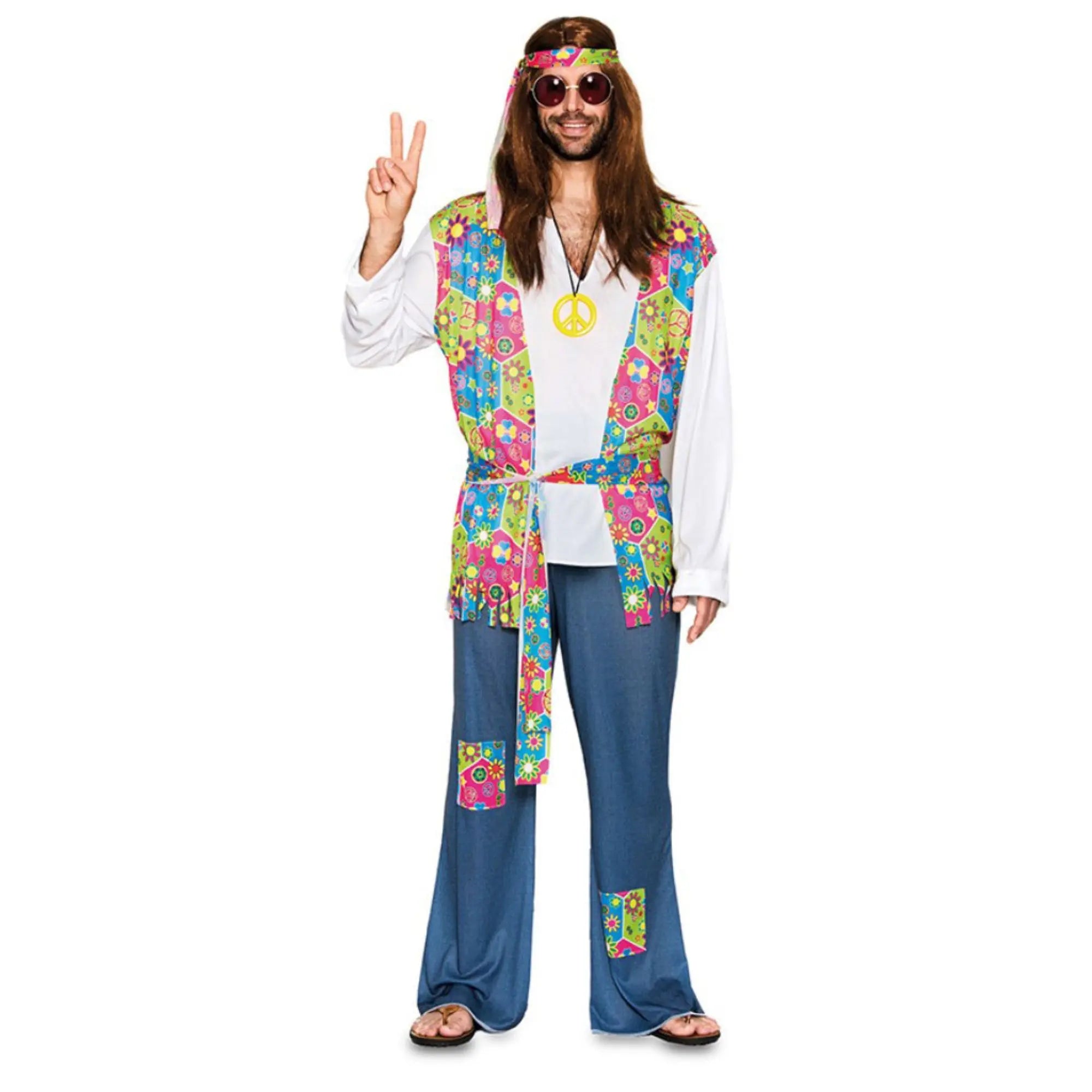 Disfraces para grupos de Hippies Flower Power
