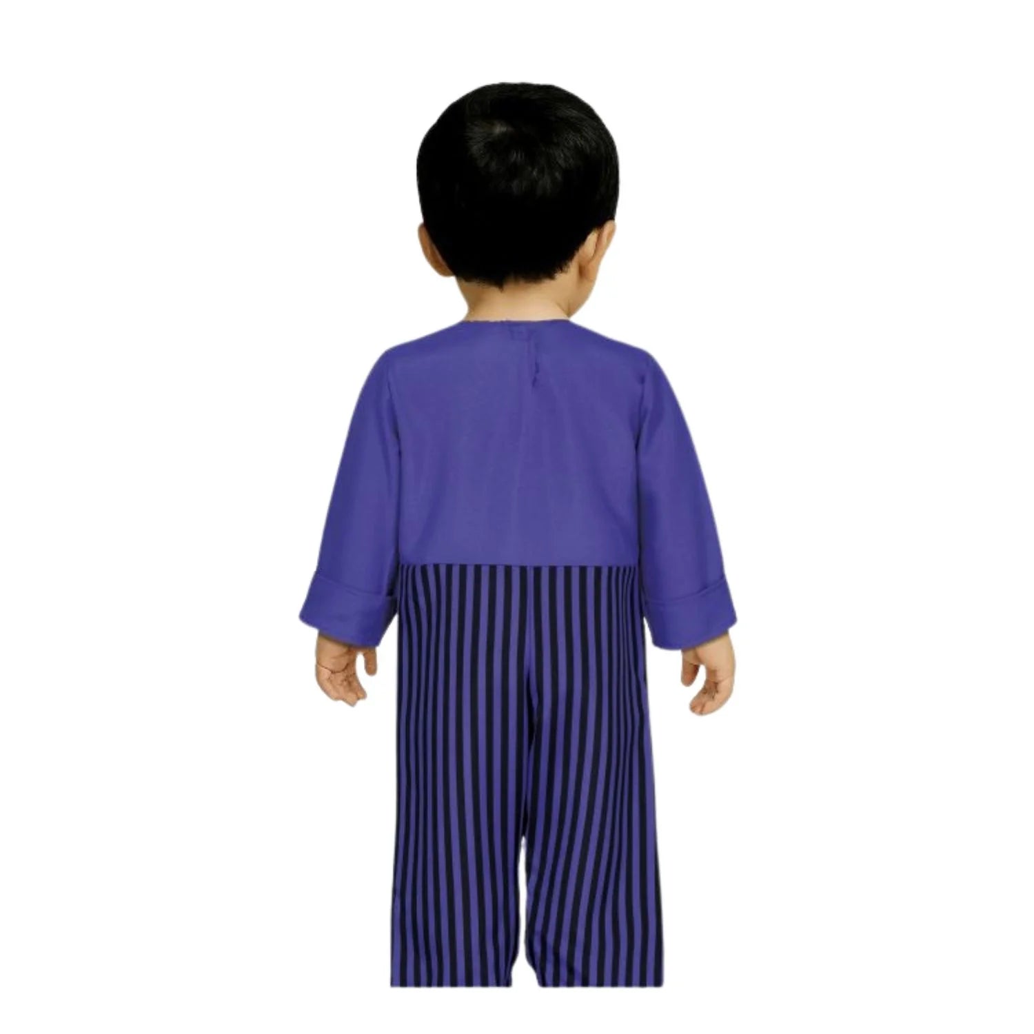 Bebé con disfraz Joker bebé divertido y fácil de poner