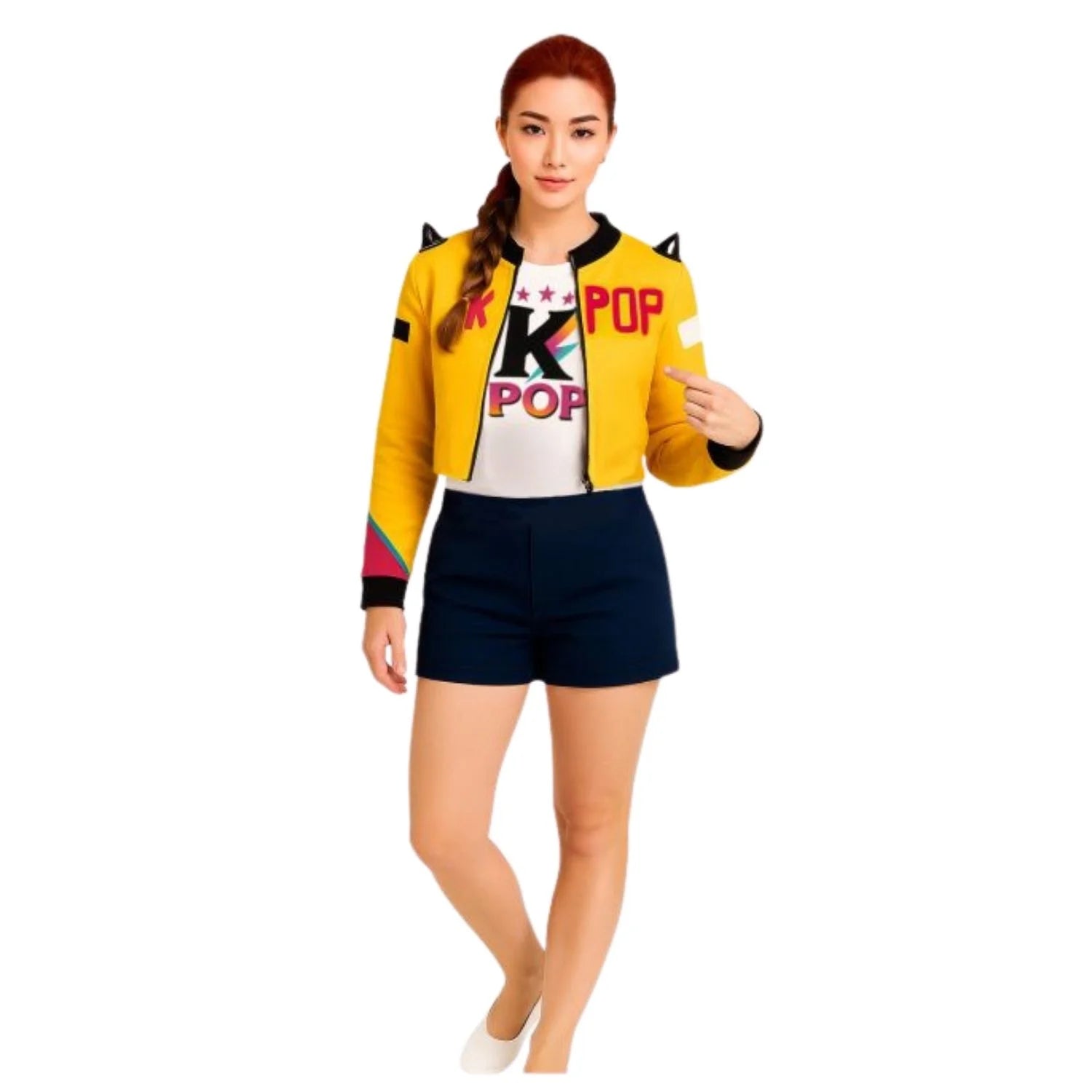 Disfraz K-Pop Star Nova para mujer inspirado en artistas Kpop