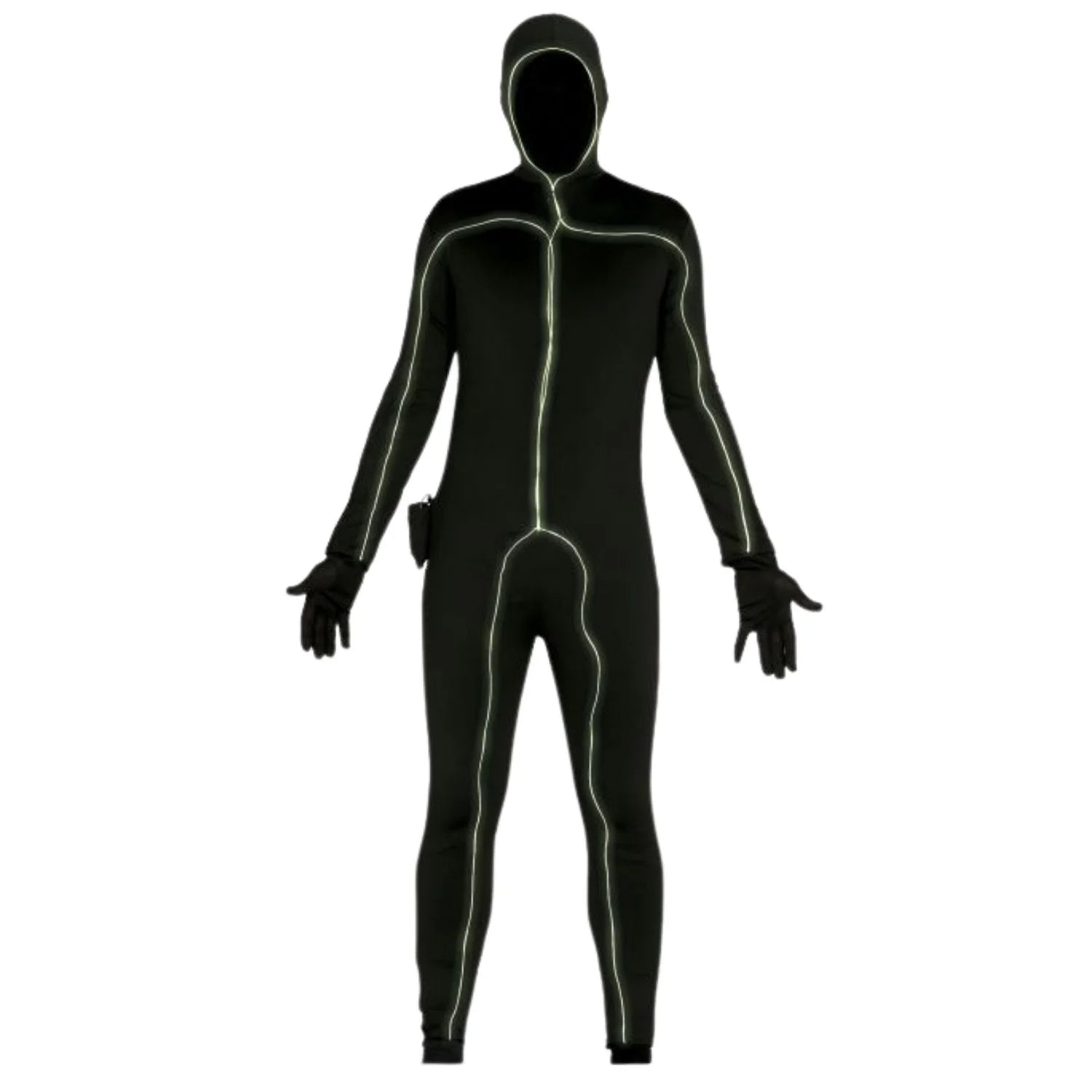 Disfraz Man Black Light adulto fluorescente para fiestas glow