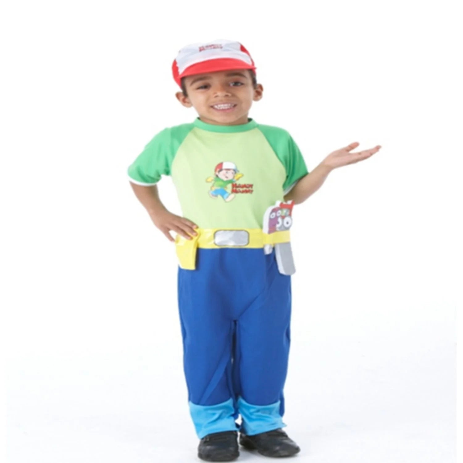Disfraz Mani Manitas infantil con herramientas y sombrero