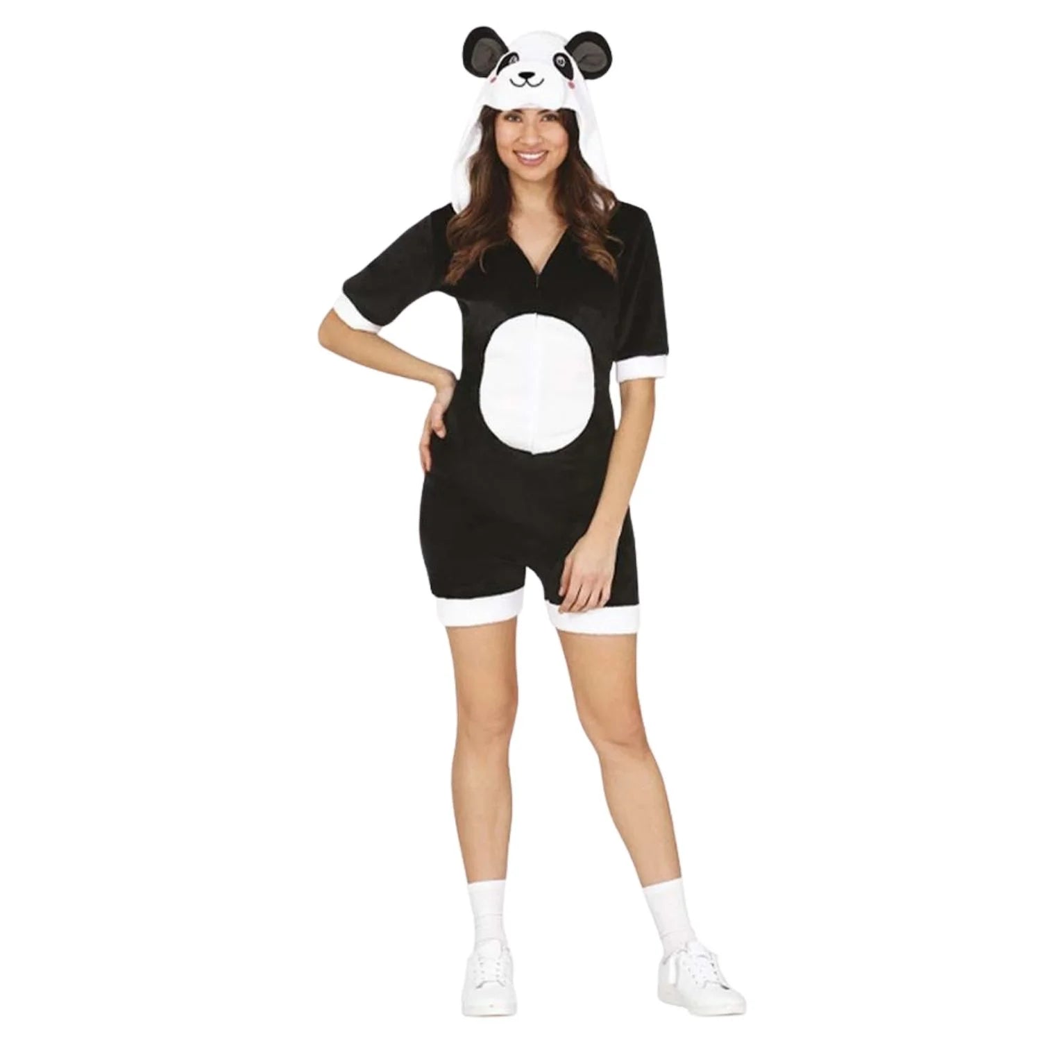 Disfraz osa panda adulta con mono completo para Carnaval