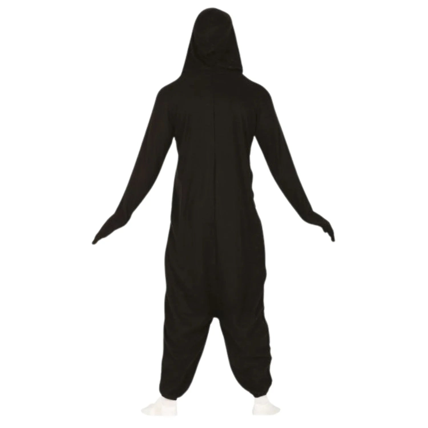Adulto con disfraz de pingüino completo para fiesta temática