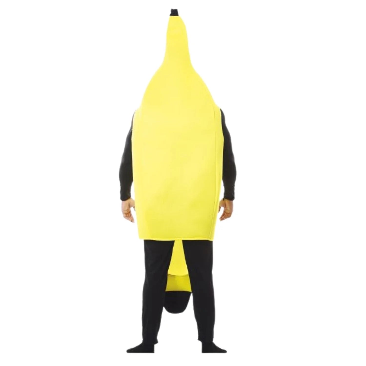 Hombre con disfraz de plátano adulto para fiesta temática