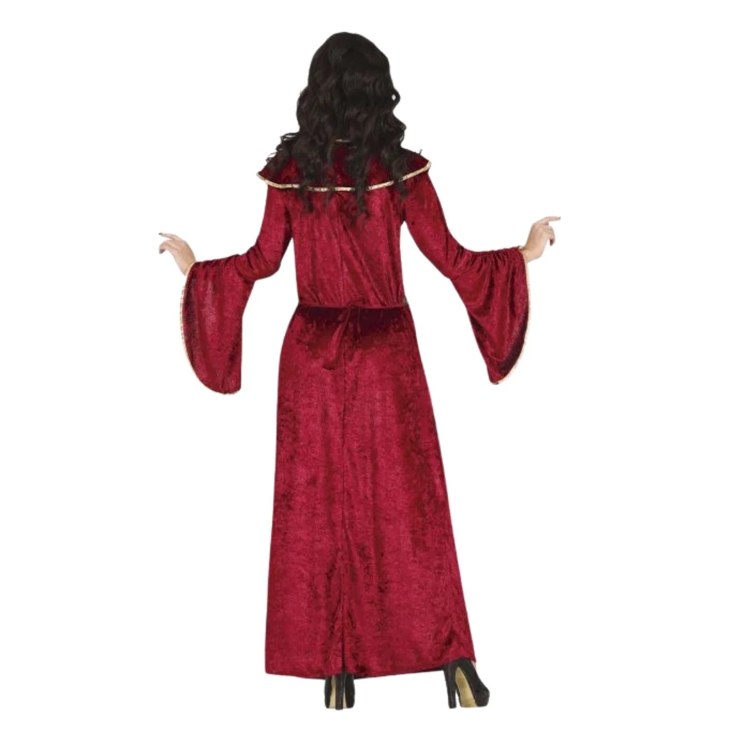 Mujer con disfraz medieval princesa para Carnaval