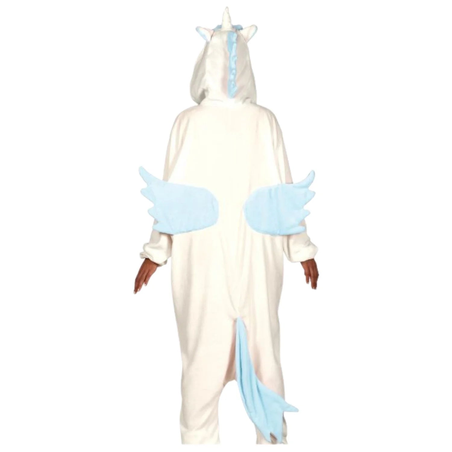 Mono disfraz Unicornio azul adulto para Carnaval y fiestas