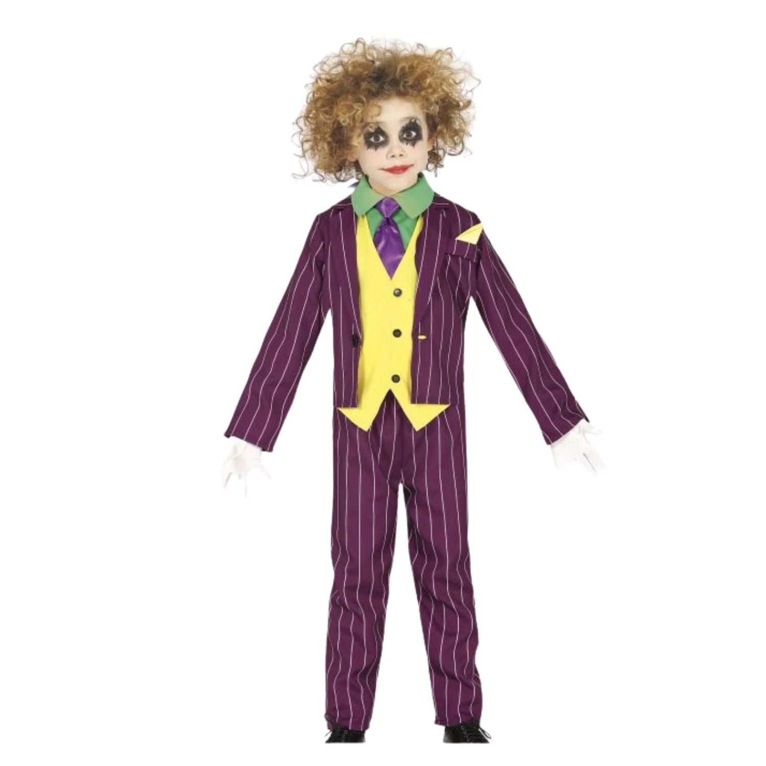 Disfraz de villano loco infantil completo para Carnaval