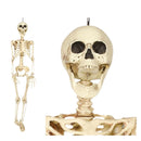 esqueleto infantil de 90 cm para decoración halloween ambiente terrorífico divertido