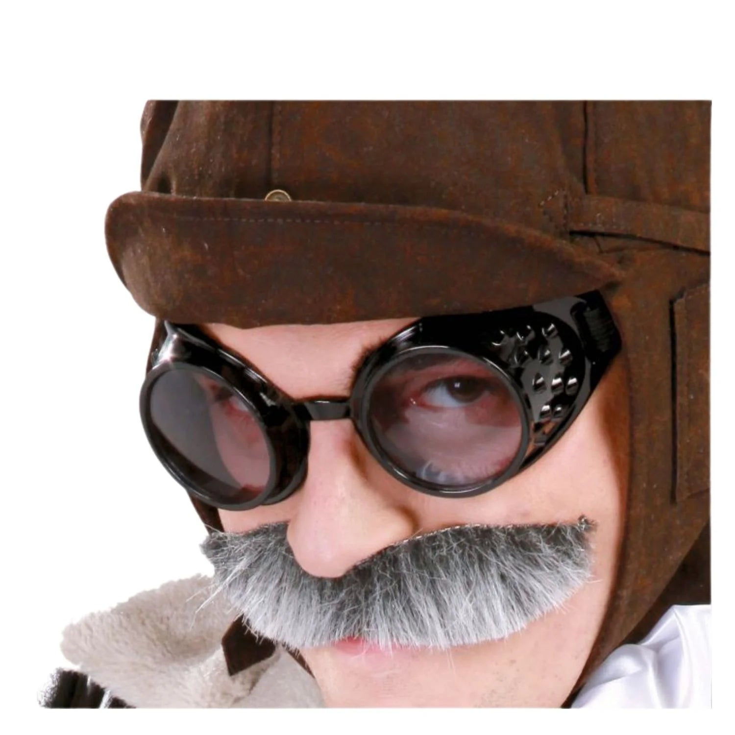 Gafas piloto aviador negras accesorio aviador para completar look militar o de piloto en fiestas