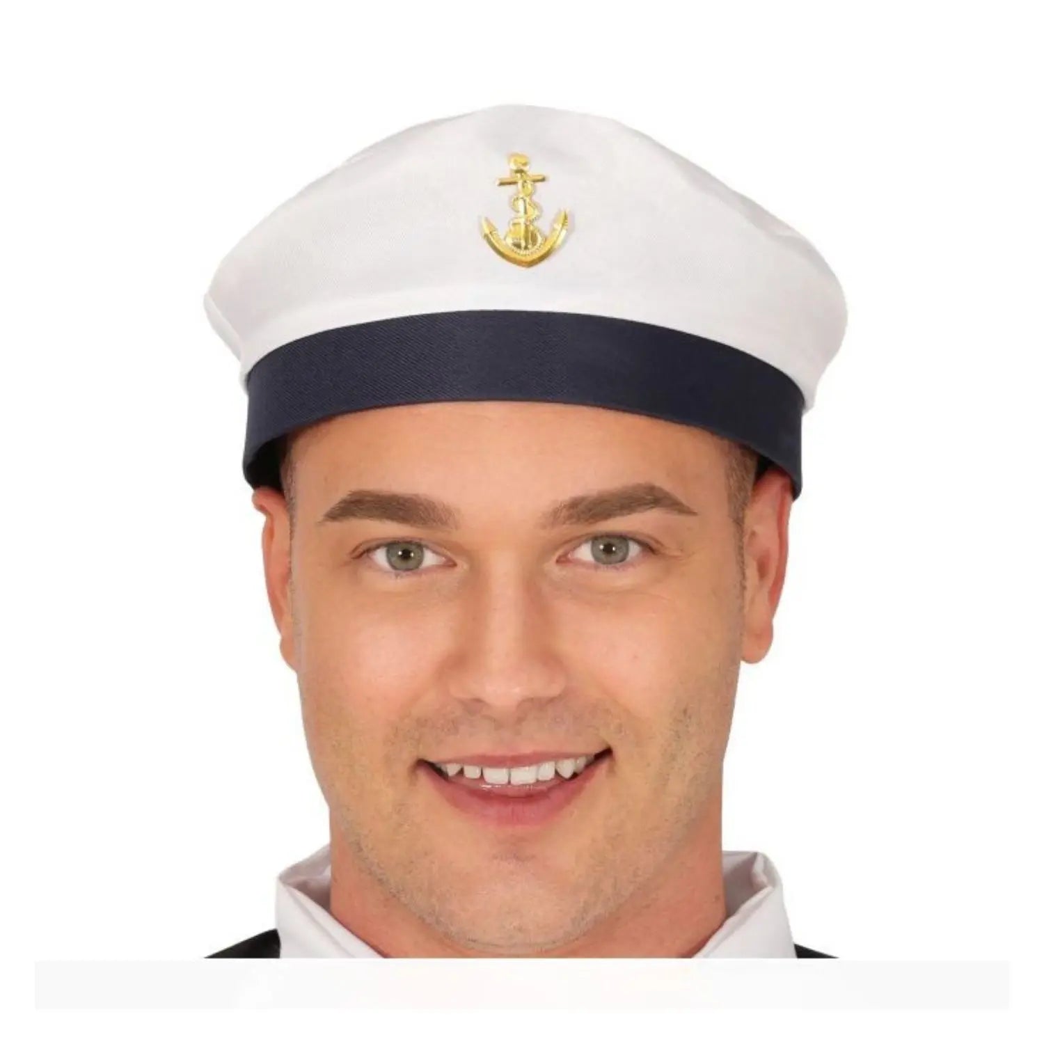 Gorro de capitán de la marina para adulto complemento marinero