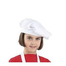 gorro de cocinero infantil para disfraz de chef en fiestas o eventos escolares