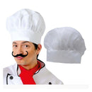 Gorro de cocinero de tela para adulto complemento de chef