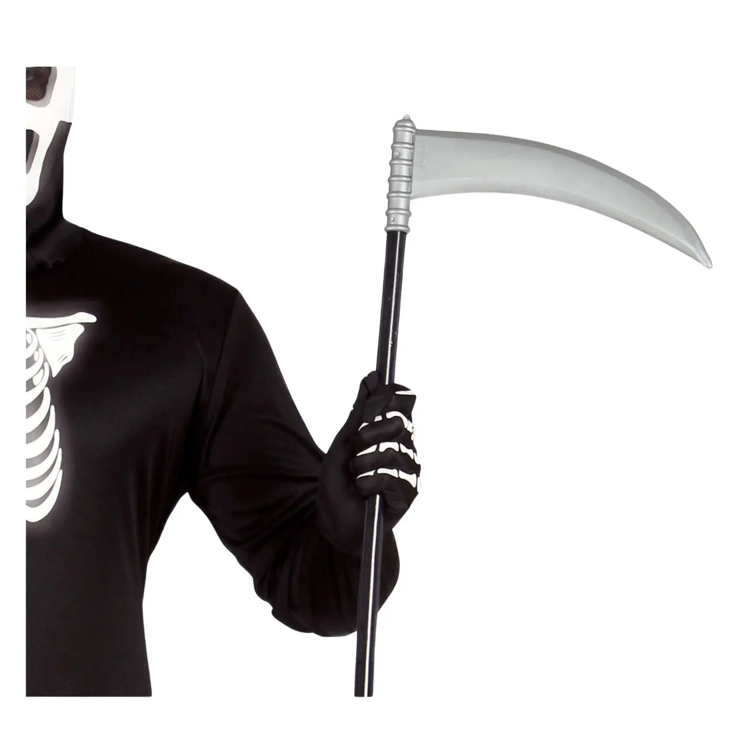 guadaña de parca 100 cm accesorio para disfraz de halloween