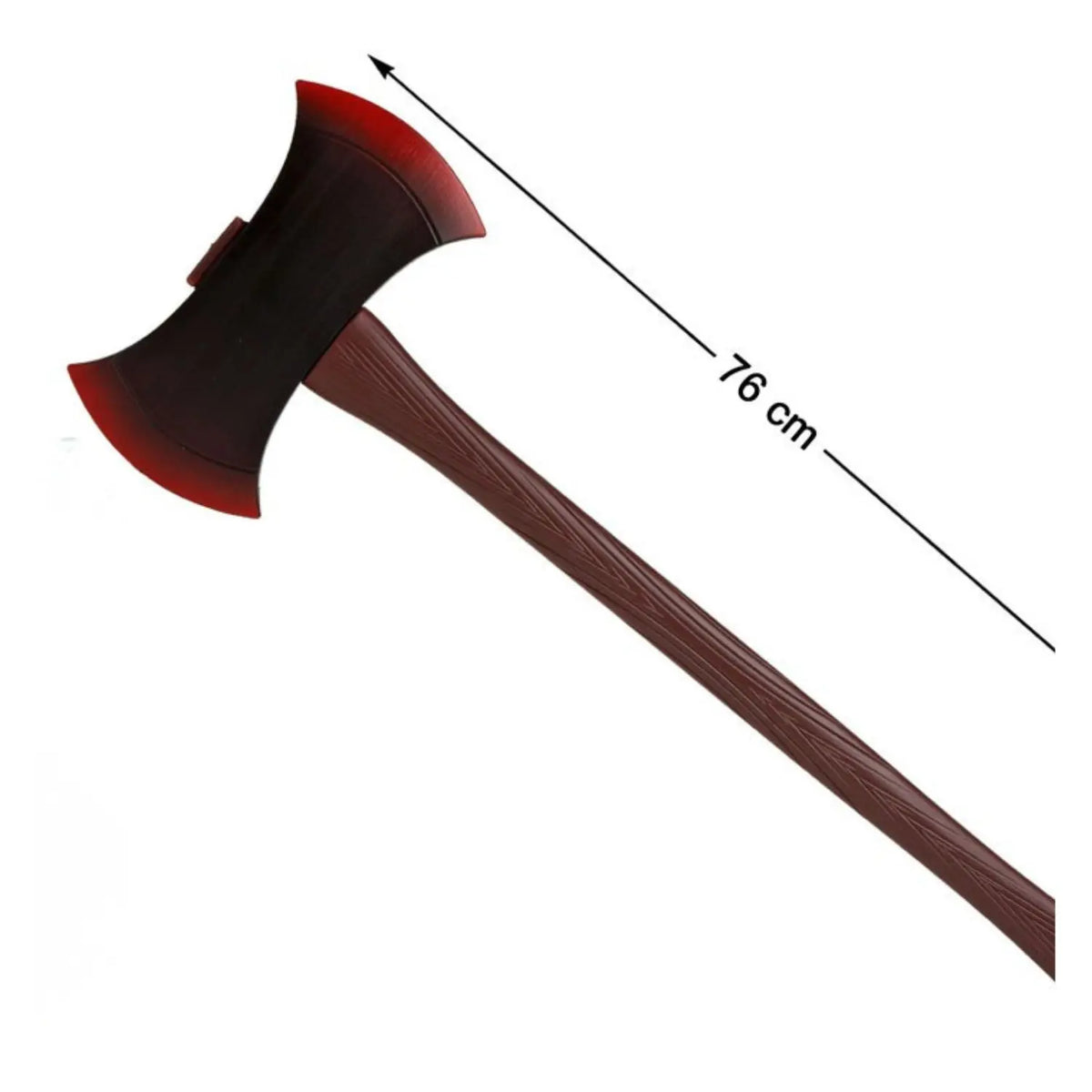 Hacha de doble filo accesorio para disfraz vikingo
