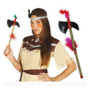 hacha india 35 cm accesorio para disfraz de indio carnaval