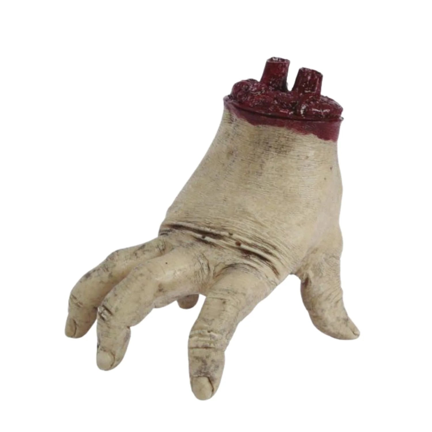 mano terrorifica de 15 cm con efecto sangriento para decoracion de halloween