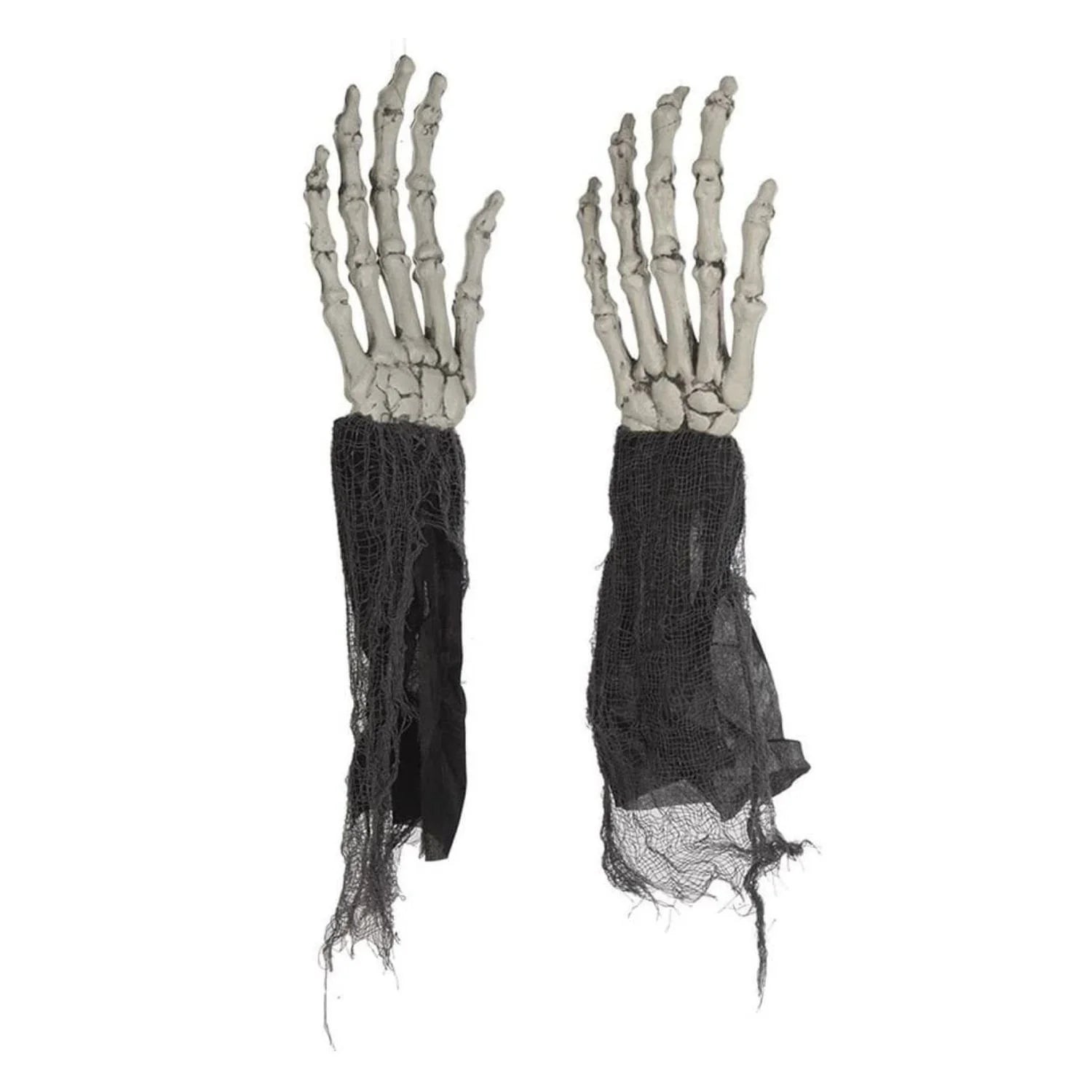 manos de esqueleto de plástico para disfraz o decoración de halloween